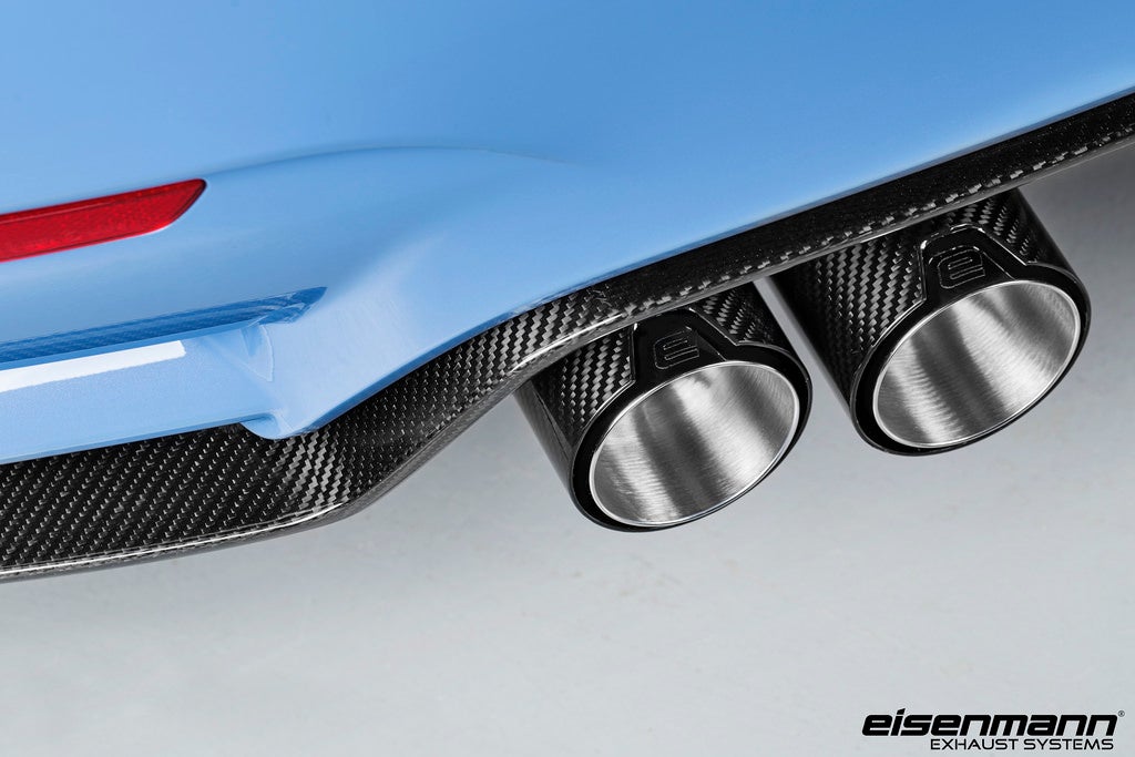 Eisenmann Performance Exhaust + 4x90 Carbon Tip Set - F80 M3 | F82/ F83 M4