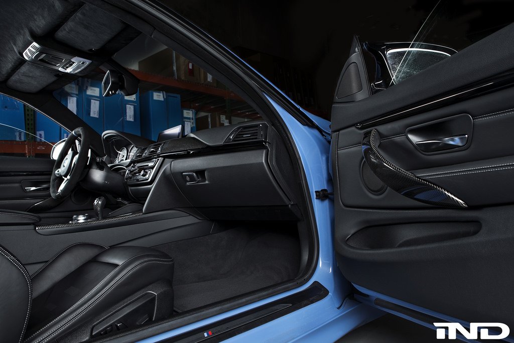 BMW M Performance Carbon Door Handle Trim - F80 M3 | F82/ F83 M4