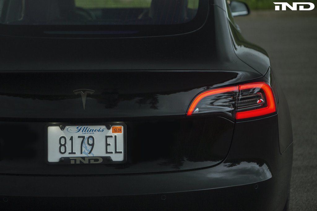 thumbnail image 2 of Black Nameplate Rear Trunk Emblem Badge For Tesla Model 3 Y X S – OEM Style Upgrade 2 of 5