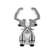 Macht Schnell Stainless Steel Race X-Pipe (Catless) - E9X M3