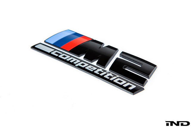 BMW Gloss Black Trunk Emblem - F87 M2 Competition