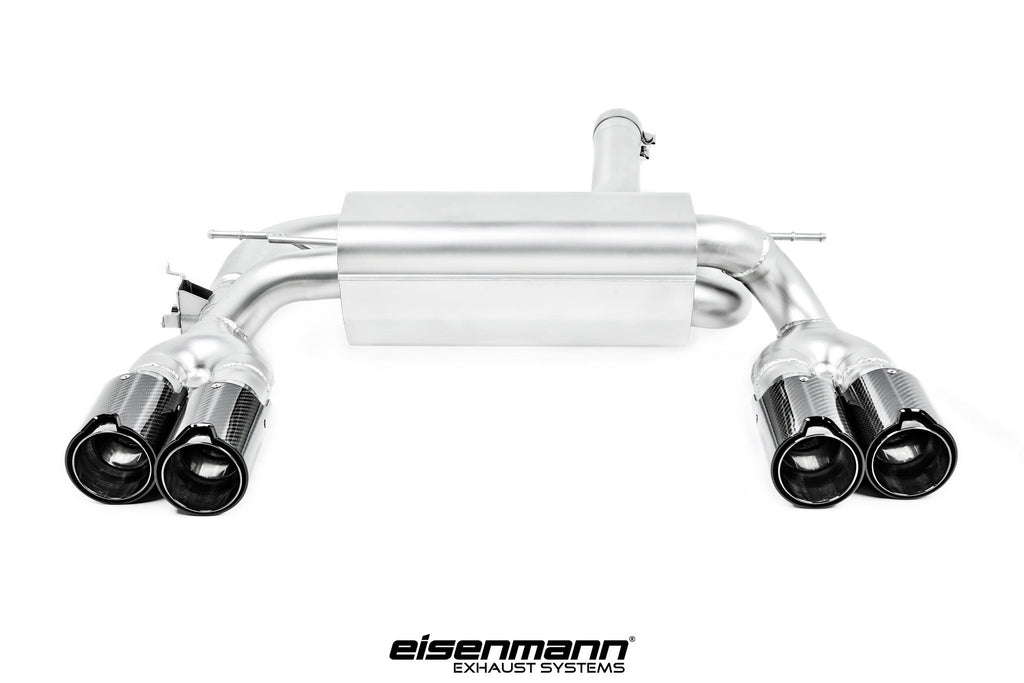 Eisenmann Exhaust + 4x90mm Carbon Tip Set - F87 M2 Performance