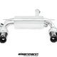 Eisenmann Exhaust + 4x90mm Carbon Tip Set - F87 M2 Performance