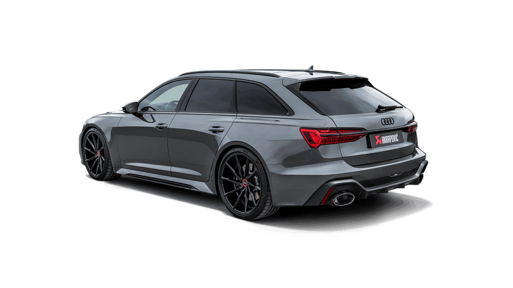 Akrapovic Matte Carbon Rear Diffuser - Audi C8 RS6 / RS7