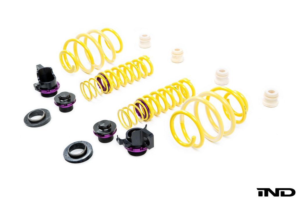 KW Suspensions Height Adjustable Spring Kit - Audi RS4 B7/8E Convertible + Avant