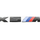 IND Black Chrome Painted Trunk Emblem - BMW F85 X5M