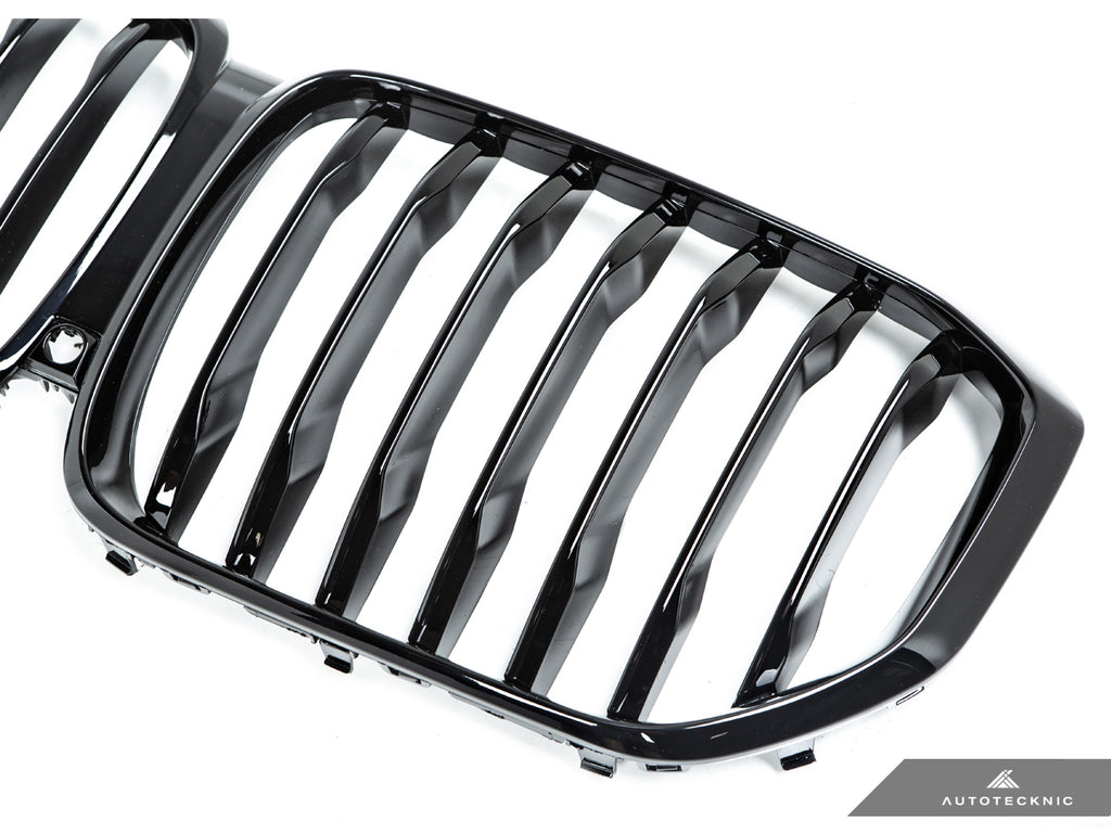 AutoTecknic Painted Glazing Black Front Grille - G05 X5