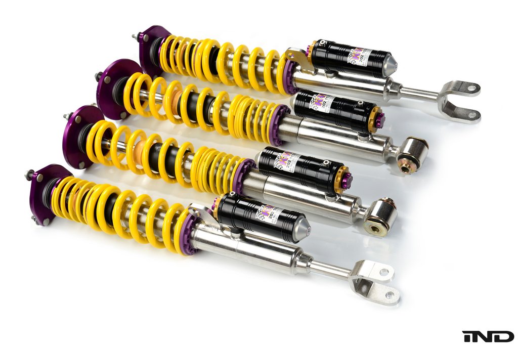 KW Suspensions 3-Way Clubsport Coilover Kit - Porsche 997 Turbo Coupe