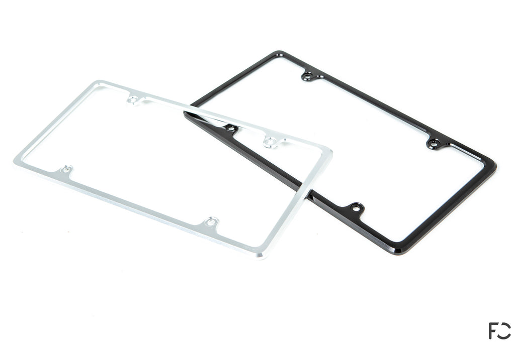 Future Classic Aluminum Plate Frame + Hardware Kit