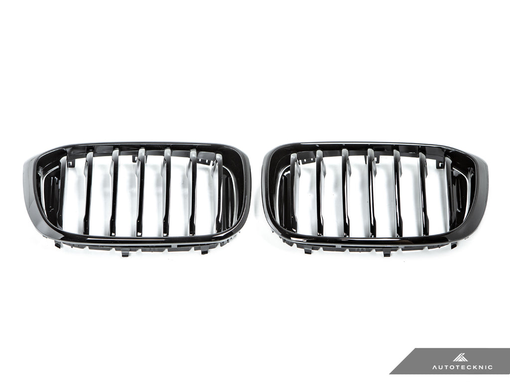 AutoTecknic Glazing Black Front Grille Set - G01 X3 | G02 X4 Pre-LCI
