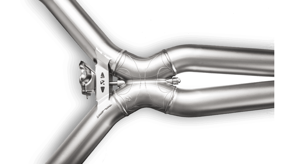 Akrapovic Evolution Titanium Exhaust System with Carbon Tips - C205 C63 AMG Coupe