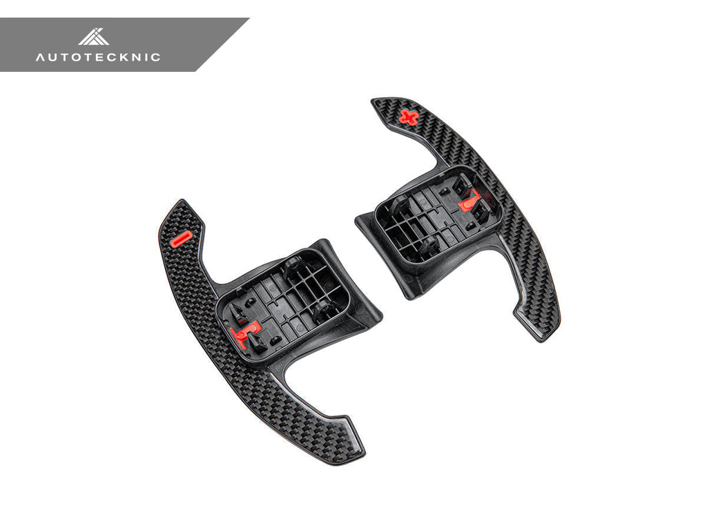 AutoTecknic Carbon Fiber Pole Position Shift Paddles - A90 Supra