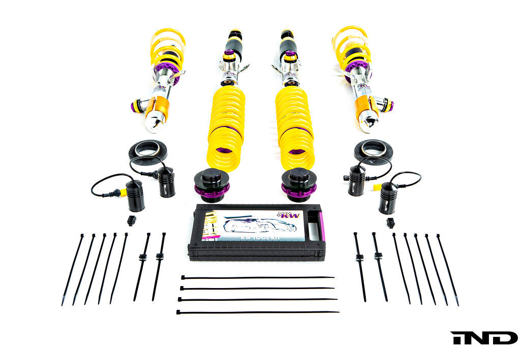 KW Suspensions V4 Coilover Kit - BMW G8X M3/ M4 RWD with EDC Cancellation Kit