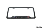 BMW M Performance Carbon Plate Frame side profile