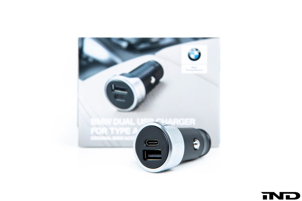 Genuine BMW Dual USB Charger - Type A and C - AutoTecknic USA