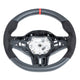 Genuine BMW M Performance Steering Wheel - Red Stripe + Silver Grey Stitching - G-Chassis