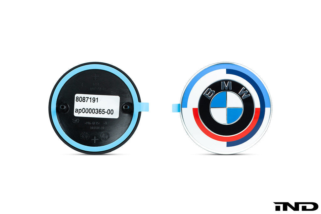 BMW M 50 Year Anniversary Heritage Roundel Set - E46 M3 Coupe