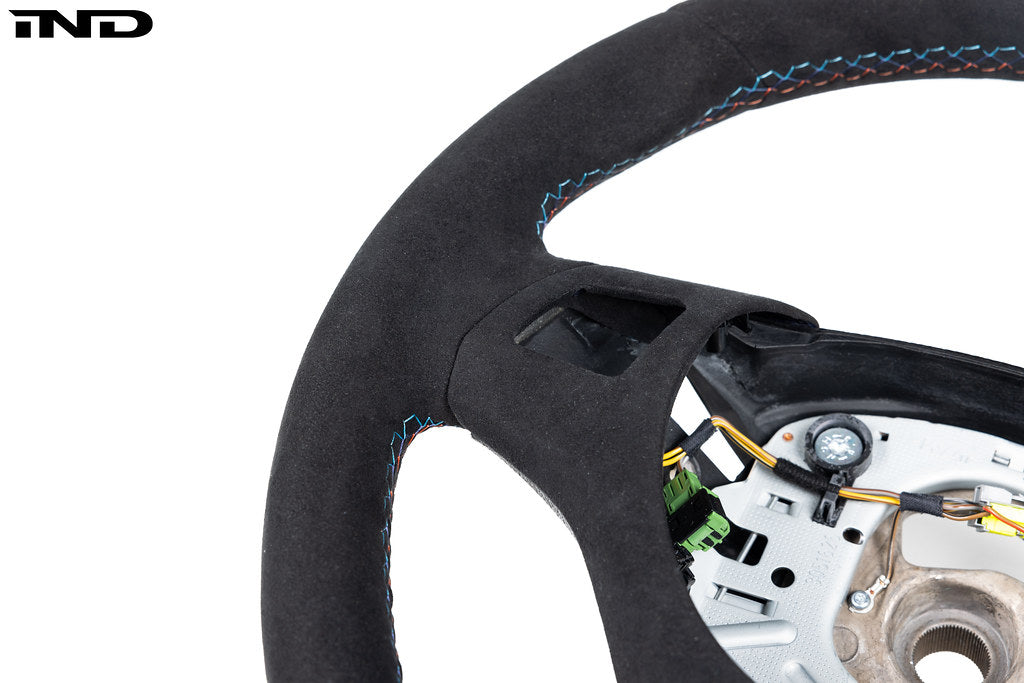 BMW Alcantara Steering Wheel Trim - E9X M3 | E82 1M