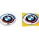 Genuine BMW M 50 Year Anniversary Heritage Roundel Set - G80 M3