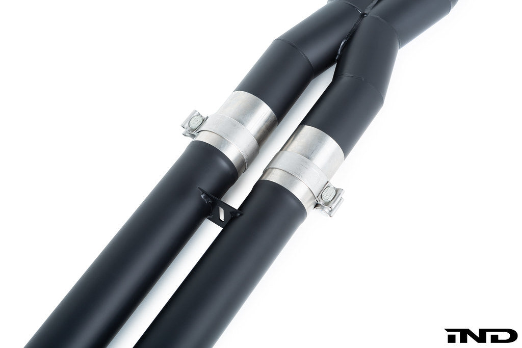 Eisenmann Valved Black Series Performance Exhaust + Carbon Tip Set - F95 X5M | F96 X6M