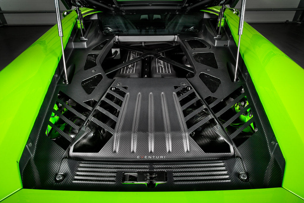 Eventuri Carbon Engine Cover Set - Lamborghini Huracan - AutoTecknic USA