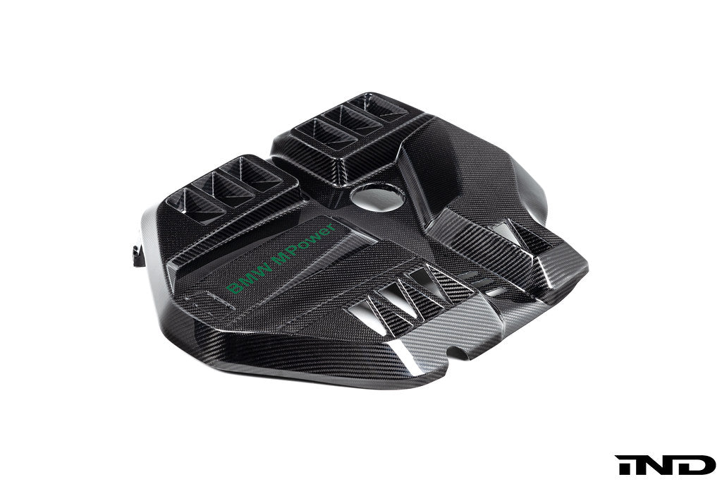Eventuri Carbon Engine Cover with IND Painted M Power - G8X M2 / M3 / M4