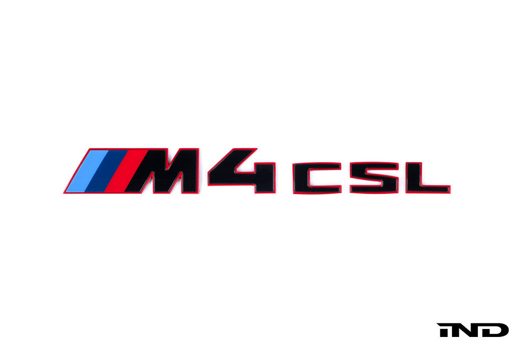 BMW CSL Trunk Emblem - G82 M4