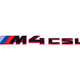 Genuine BMW CSL Trunk Emblem - G82 M4