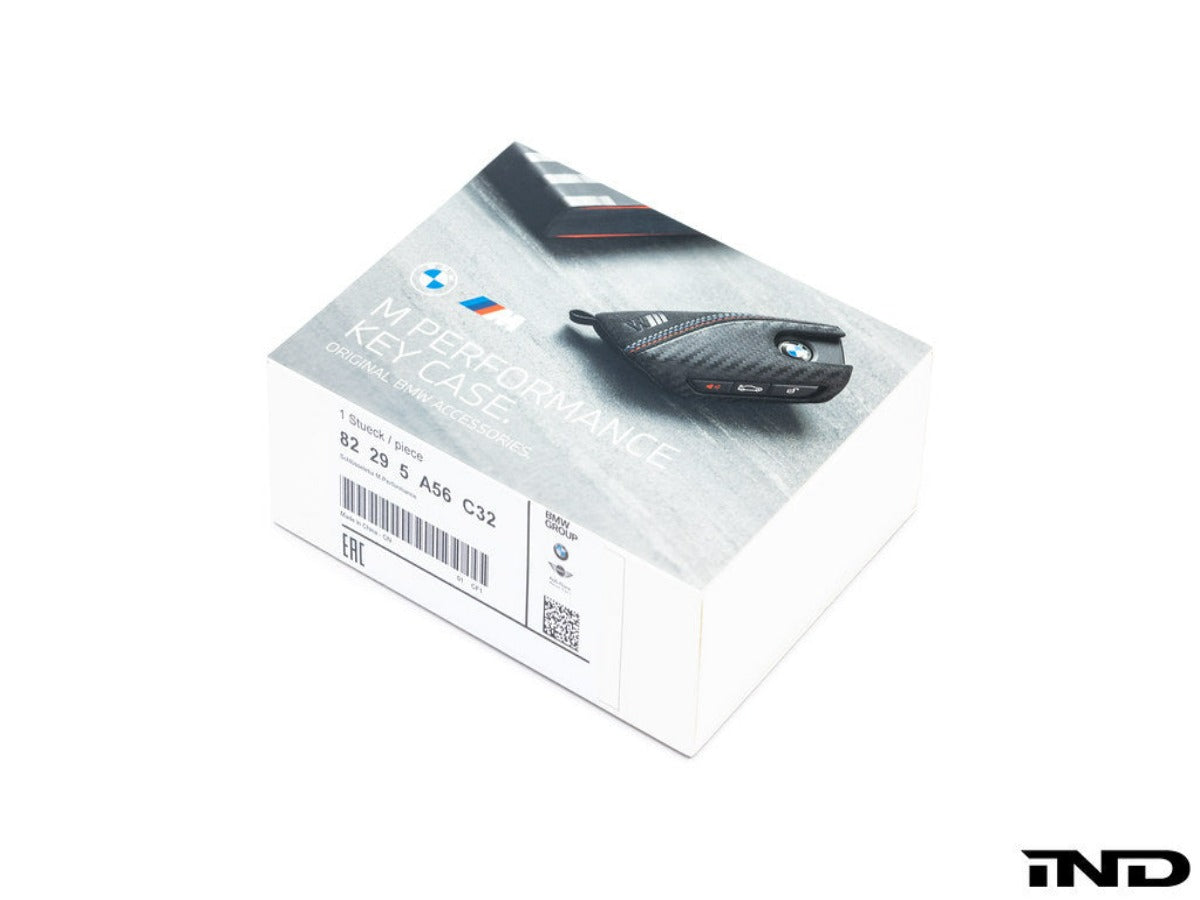 Genuine BMW M Performance Carbon with Tri-Color Stitched Alcantara