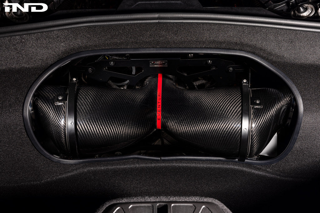 Eventuri Black Carbon Intake System - Chevrolet C8 Corvette Coupe