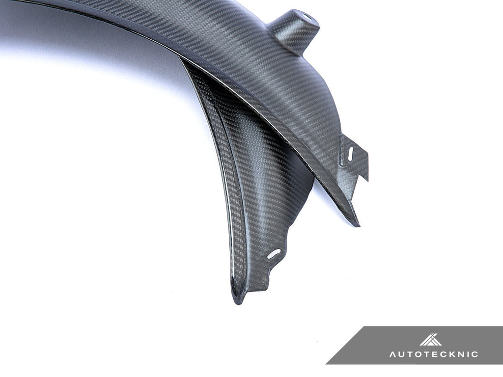 AutoTecknic Carbon Fiber Rear Wheel Arch Extension Set - G80 M3