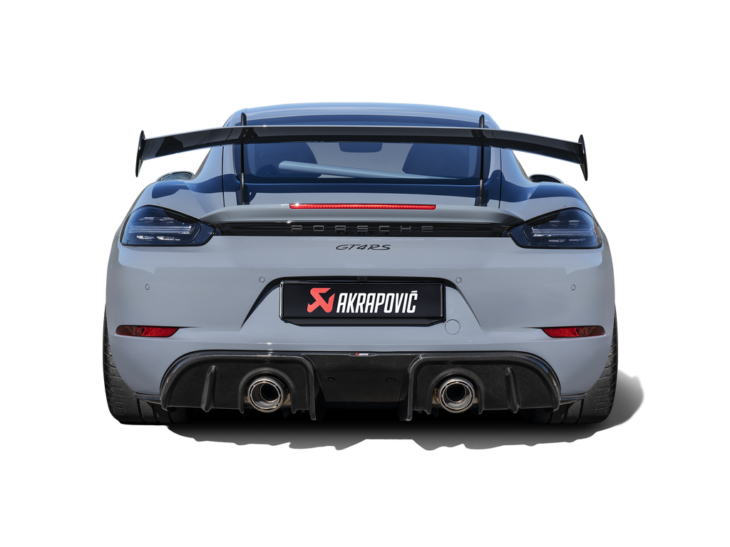 Akrapovic Matte Carbon Rear Diffuser - 718 Cayman GT4 RS 982