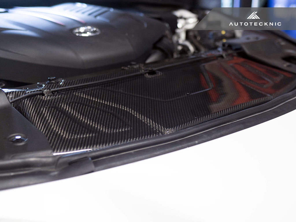 AutoTecknic Dry Carbon Fiber Cooling Plate - A90 Supra