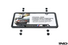 BMW "Powered By M" Carbon License Plate Frame