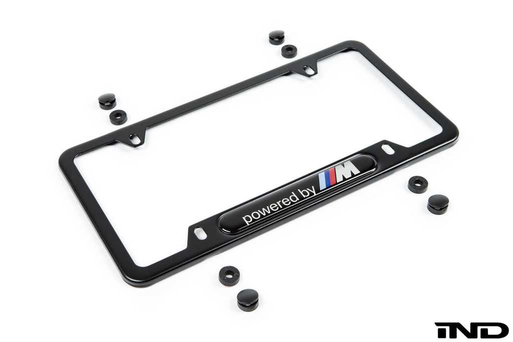 BMW "Powered by M" License Plate Frame