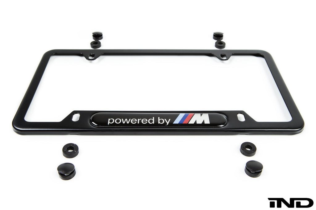 BMW "Powered by M" License Plate Frame