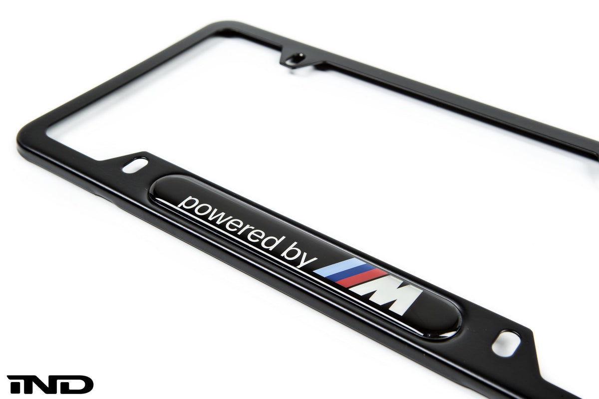 BMW "Powered by M" License Plate Frame