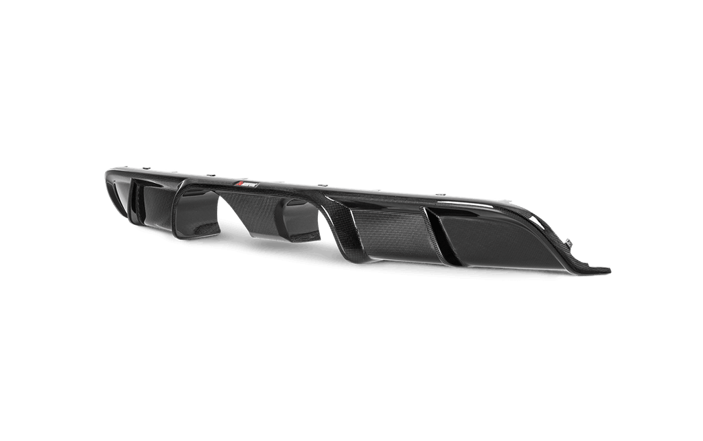 Akrapovic Gloss Carbon Rear Diffuser - 991.2 / 911 Carrera / S / 4 / 4S / GTS