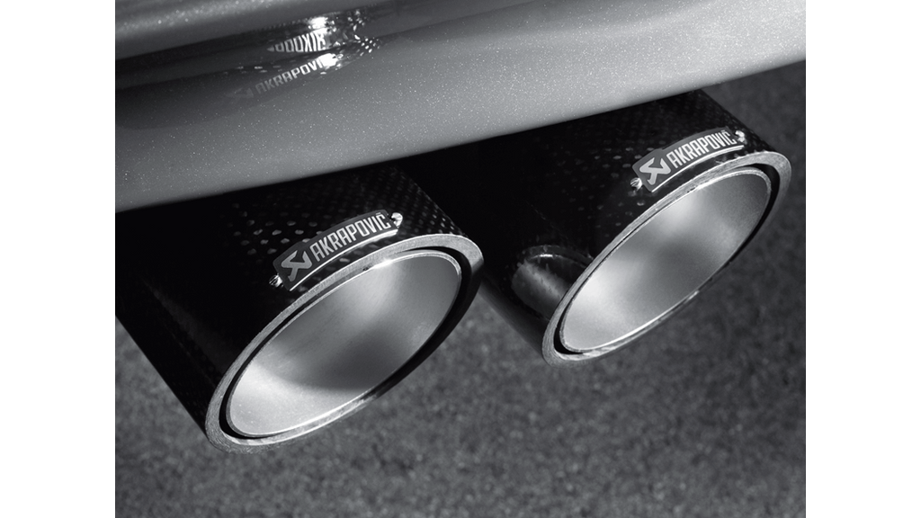 Akrapovic Evolution Titanium Exhaust System with Carbon Tail Pipe Set - E82 1M Coupe