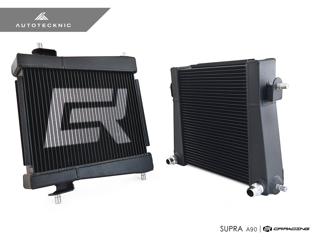 CR Racing Performance Auxiliary Coolant Radiator - A90 Supra - AutoTecknic USA