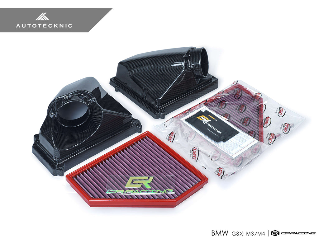 AutoTecknic Dry Carbon Fiber Air Intake Kit - G80 M3 | G82/ G83 M4 - AutoTecknic USA