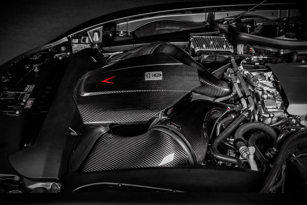 Eventuri Matte Carbon Intake + Engine Cover - Mercedes C190 R190 AMG GT 2DR GT / GTS / GTR