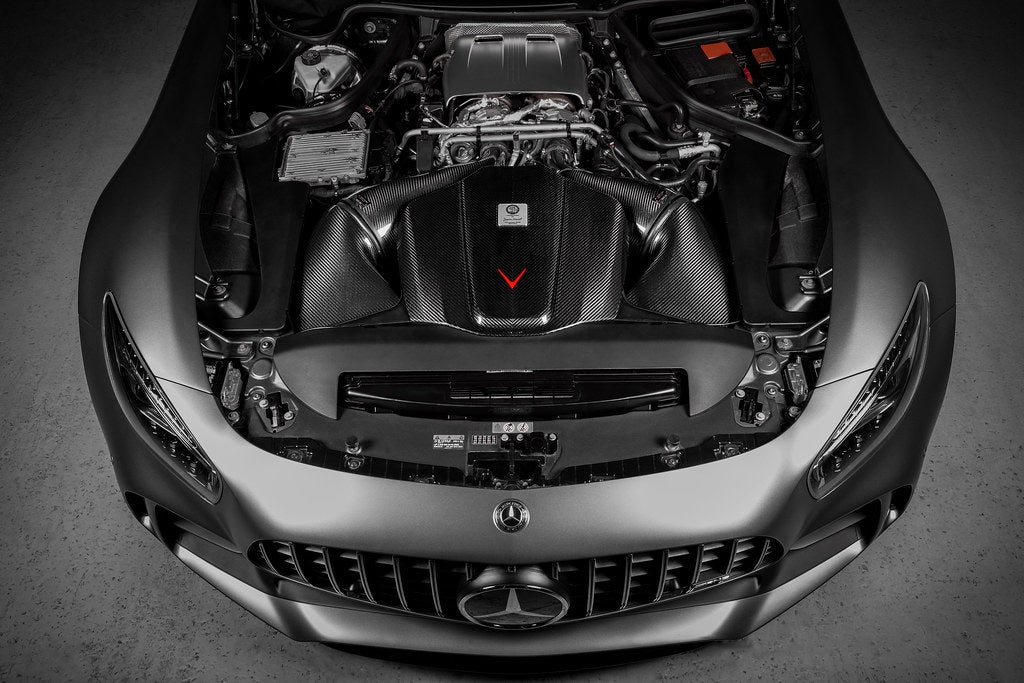 Eventuri Gloss Carbon Intake + Engine Cover - Mercedes C190 R190 AMG GT 2DR GT / GTS / GTR