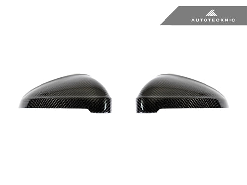 AutoTecknic Replacement Carbon Mirror Covers - Audi B9 A4/ S4 | F5 A5/ S5 2016-Up