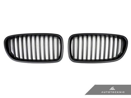 AutoTecknic Stealth Black Front Grille Set - F10 Sedan/ F11 Wagon | 5-Series