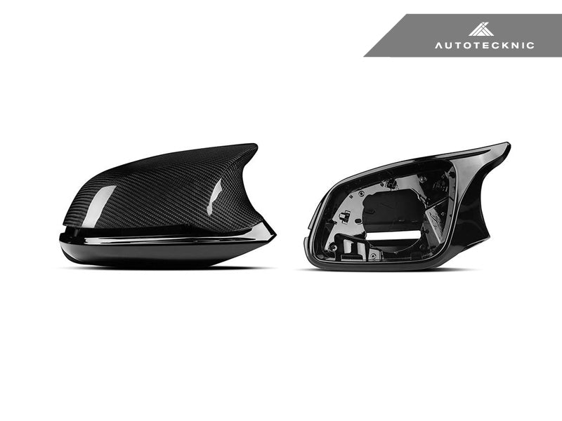 AutoTecknic Version III M-Inspired Dry Carbon Mirror Housing Kit - F22 2-Series | F30 3-Series | F32 4-Series | F87 M2
