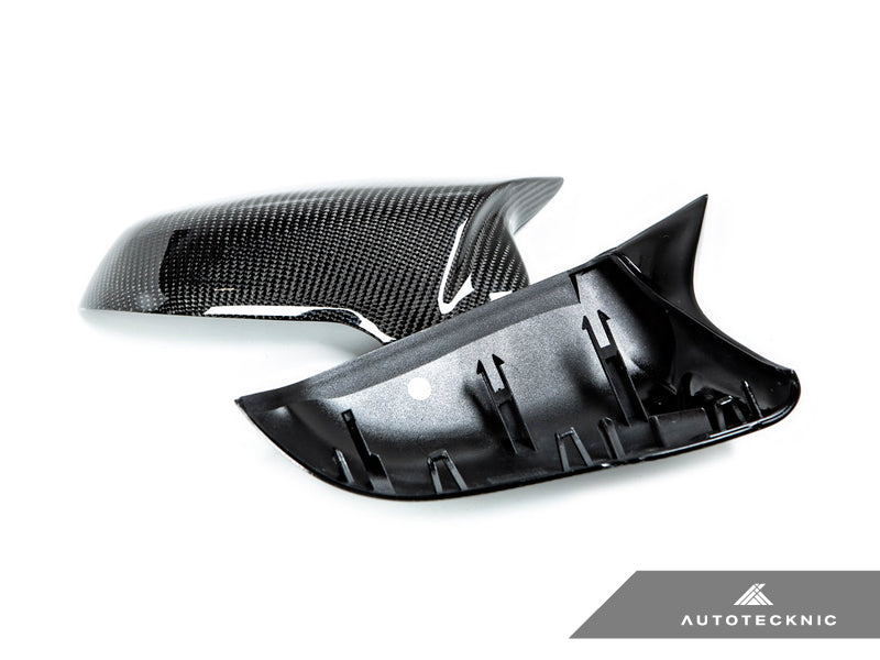AutoTecknic Carbon Fiber M-Inspired Mirror Covers - F20 1-Series | F22 2-Series | F30 3-Series | F32/ F36 4-Series | F87 M2 - AutoTecknic USA