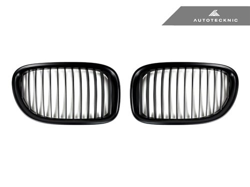 AutoTecknic Stealth Black Front Grille Set - F01/ F02 7-Series