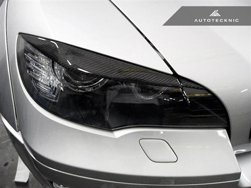 AutoTecknic Carbon Fiber Headlight Covers - E70 X5 / X5M