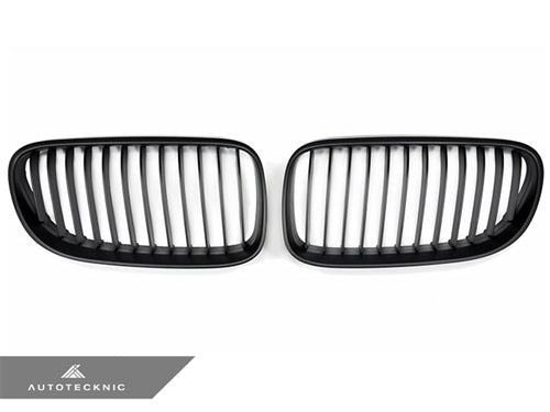 AutoTecknic Stealth Black Front Grille Set - E92 Coupe / E93 Cabrio | 3 Series LCI
